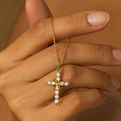 Collana Protettiva Croce e Corona